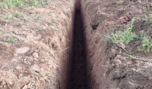 Расчет траншеи